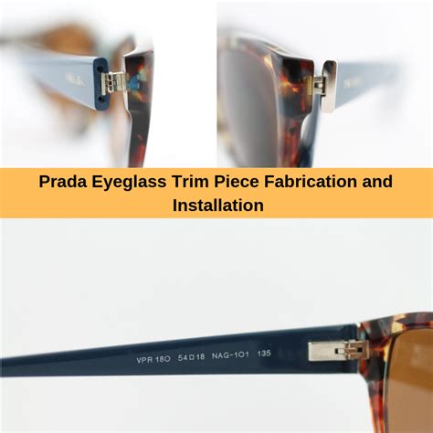 prada glasses frames repair